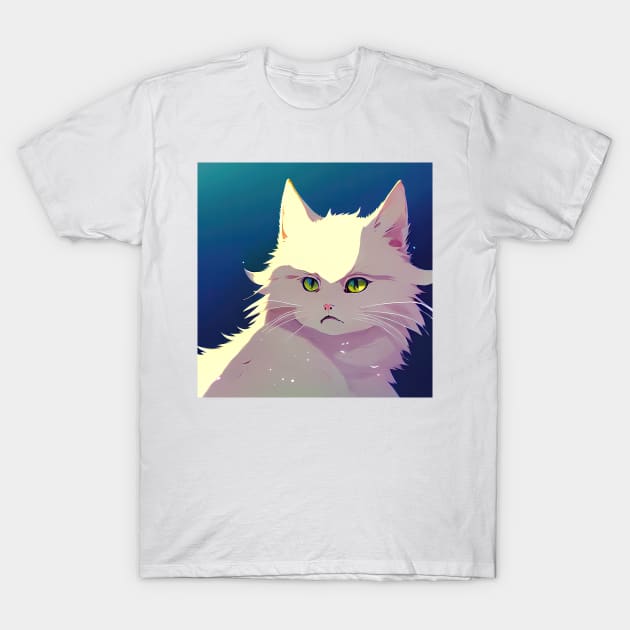 Beautiful Cat T-Shirt by Artieries1